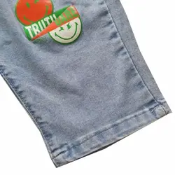 شلوارک اسپرت جین (لبخند)