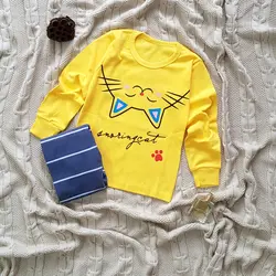 ست بلوزشلوار راحتی دخترانه و پسرانه