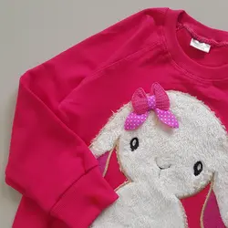 ست بلوز شلوار دخترانه خرگوشی پشمی