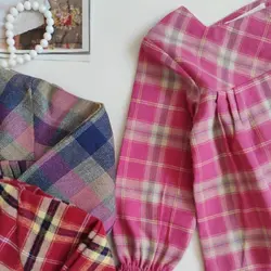 تونیک دخترانه چهارخانه(کشمیر)