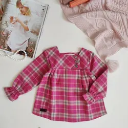 تونیک دخترانه چهارخانه(کشمیر)