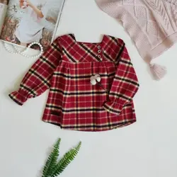 تونیک دخترانه چهارخانه(کشمیر)