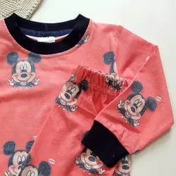 ست بلوزشلوار راحتی اسپرت میکی موس