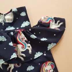 پیراهن دخترانه تابستانی طرحدار