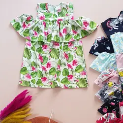 پیراهن دخترانه تابستانی طرحدار