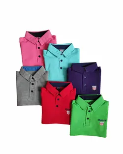 پلوشرت پسرانه رنگی