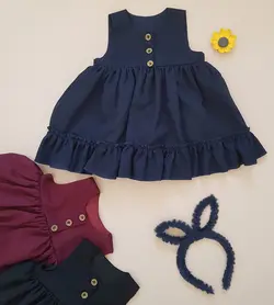 پیراهن دخترانه حلقه ای