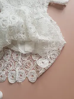 پیراهن دخترانه گیپور مجلسی