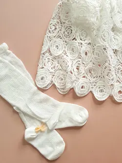 پیراهن دخترانه گیپور مجلسی