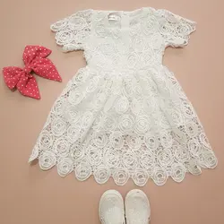 پیراهن دخترانه گیپور مجلسی