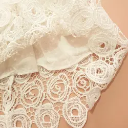 پیراهن دخترانه گیپور مجلسی