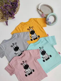 ست تیشرت و شلوارک پسرانه گوش‌دراز