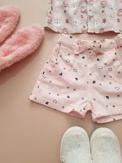 ست تاپ شلوارک دخترانه فانتزی