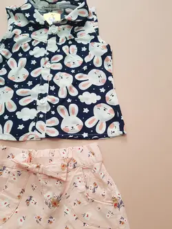 ست تاپ شلوارک دخترانه فانتزی