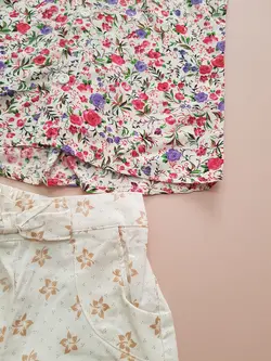 ست تاپ شلوارک دخترانه فانتزی