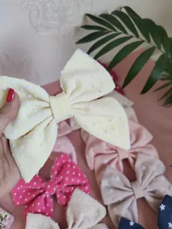 گل سر دخترانه پاپیونی(01)