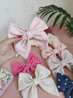 گل سر دخترانه پاپیونی(01)