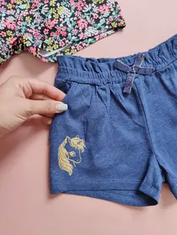 شلوارک نخی دخترانه H&amp;M