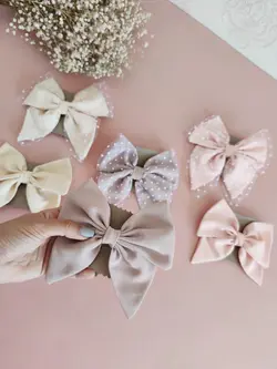 گل سر دخترانه پاپیونی