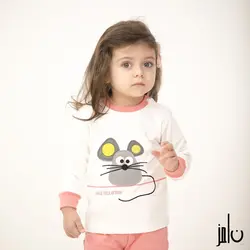 بلوز شلوار دخترانه موش