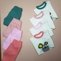 بلوز شلوار دخترانه موش