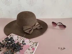 کلاه نمدی لبه دار دخترانه