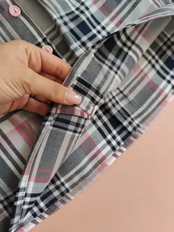 پیراهن دخترانه چهارخانه