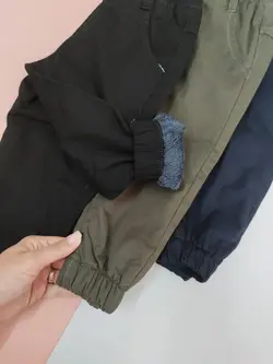 شلوار اسپرت كتان پشمی