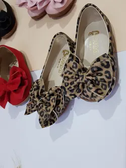 کفش دخترانه پاپیونی جیر