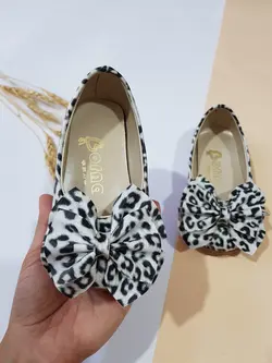 کفش دخترانه پاپیونی جیر