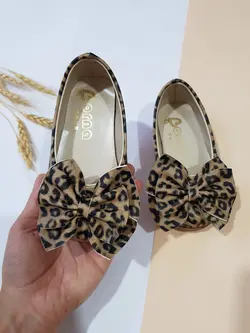 کفش دخترانه پاپیونی جیر