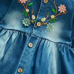 سارافون دخترانه جین(لی) نقلی