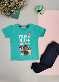 تیشرت پسرانه طرح سگهای نگهبان