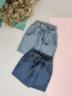 شلوار دخترانه جین(لی) کاغذی اسلش