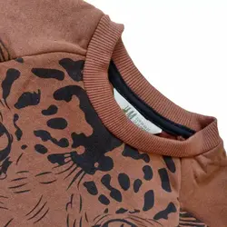 ست بلوز و شلوار پسرانه کرکی پلنگی