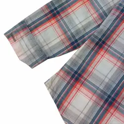 پیراهن پسرانه چهارخانه جیبدار