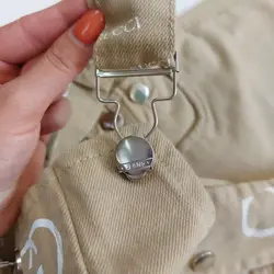 شلوار پیشبندی کتان