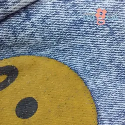 شلوار جین دخترانه و پسرانه اسلش طرح لبخند