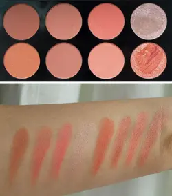 پالت رژگونه و کانتور رولوشن مدل Hot Spice