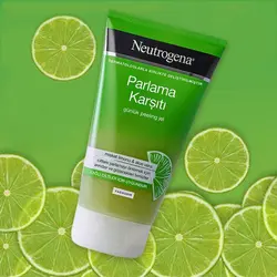 ژل روزانه شستشو و لایه بردار صورت نوتروژینا حاوی عصاره لیمو و آلوئه ورا حجم 150 میل