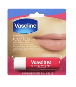 بالم لب پیچی ماتیکی وازلین مدل Rosy Lips