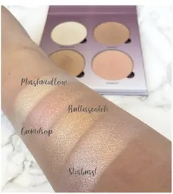 پالت هایلایتر آناستازیا Sugar Glow Kit