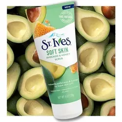 اسکراب تیوپی عسل و آووکادو سینت ایوز مدل سافت اسکین SOFT SKIN