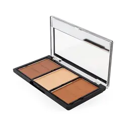 پالت سه کاره رژگونه، هایلایتر و برنزر رولوشن Ultra Light C04