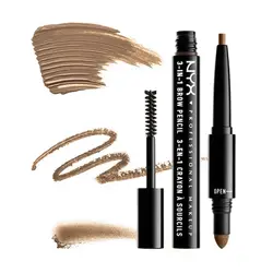 قلم ابرو 3 در 1 (مداد، سایه، ریمل) نیکس Nyx 3x1