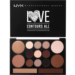 پالت کانتور صورت و چشم نیکس مدل لاو NYX Love