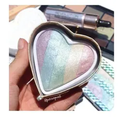 هایلایتر پنج رنگ رنگین کمان رولوشن مدل Unicorns Heart