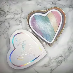 هایلایتر پنج رنگ رنگین کمان رولوشن مدل Unicorns Heart