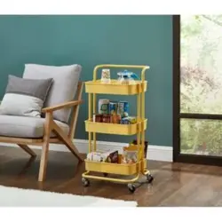 ترولی خانگی خردلی مدل چرخک واکر تیرداد | فروشگاه اینترنتی تیرداد هوم