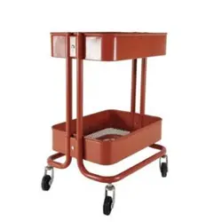 ترولی چرخدار آجری مدل مینی چرخک تیرداد | فروشگاه اینترنتی تیرداد هوم